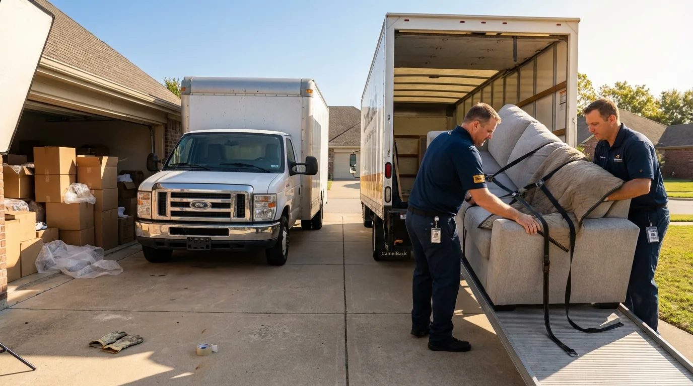 DIY truck vs professional crew comparison in Woodcliff Lake